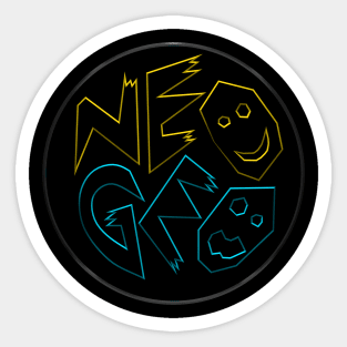 Neo Geo Wire Sticker